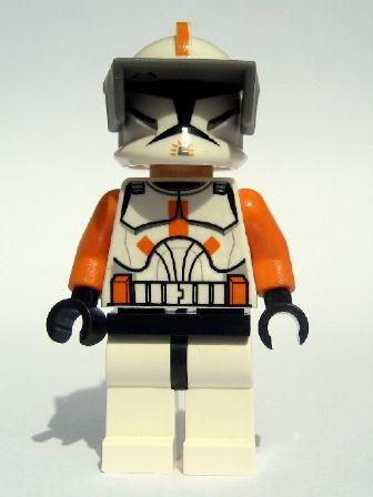 LEGO Minifigure -- Commander Cody-Star Wars / Star Wars Clone Wars -- SW0341 -- Creative Brick Builders
